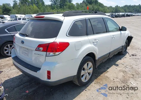 2011 Subaru Outback 2.5I Premium from USA, damaged, VIN 4S4BRBGC6B3419073